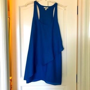 Urban Outfitters blue asymmetric dress